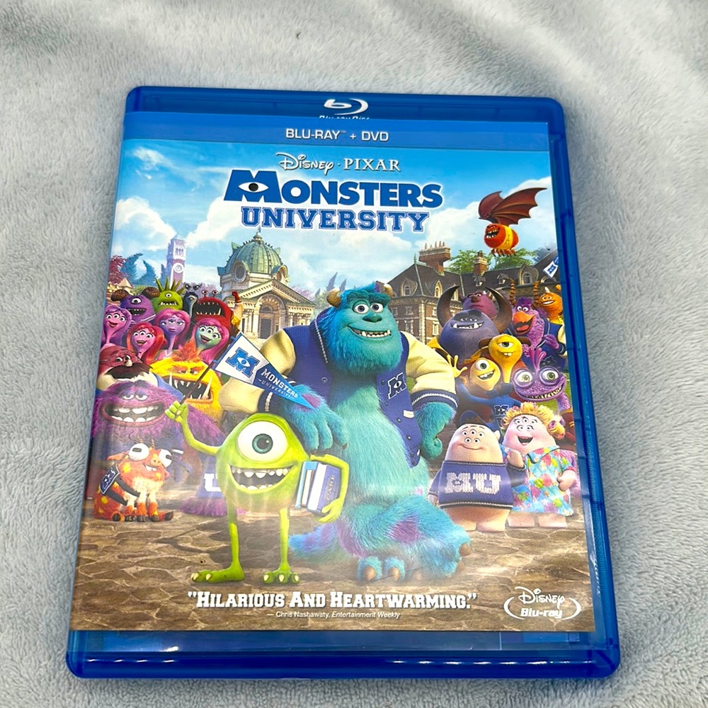Monsters, University, Disney, Pixar, Blu-ray plus DVD 2013
